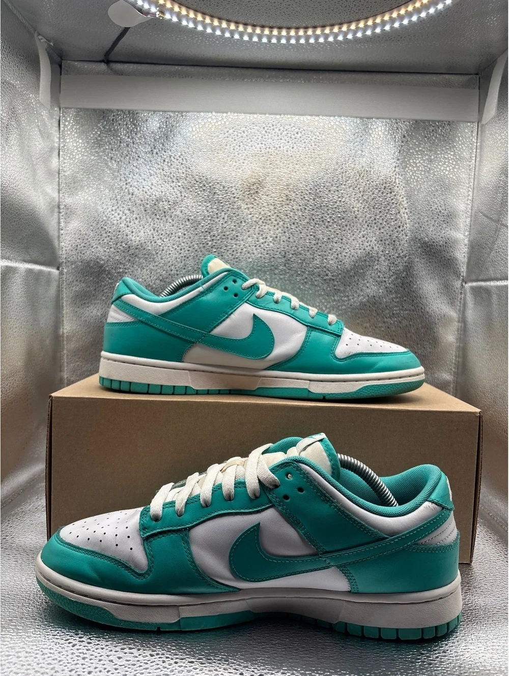 Nike dunk low clear jade